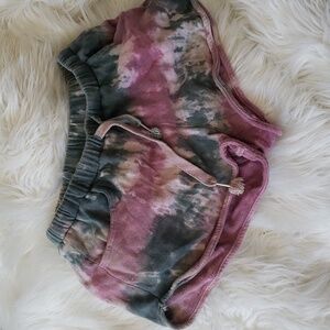 Tye Dye Cotton Shorts